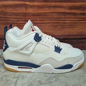 Nike SB x Air Jordan 4 Retro SP Navy Men's 11 Summit White DR5415-100 B-grade
